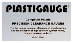 Plastigauge PL-X, 0.018mm-0.045mm, Industry Pack